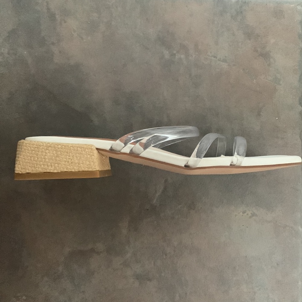 Women’s Low Block Heeled Sandals - Picture 4 of 4